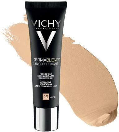 Vichy Dermablend 3D Correction Liquid Foundation 25 Nude 30ml