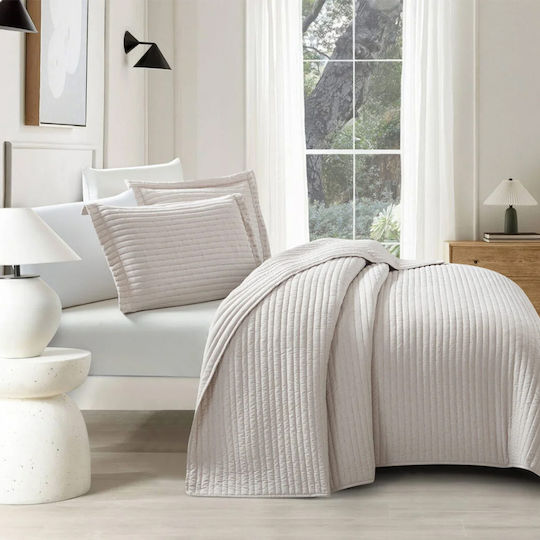 Liolios Home Σετ Μαξιλαροθήκες Light Beige 50x70εκ.