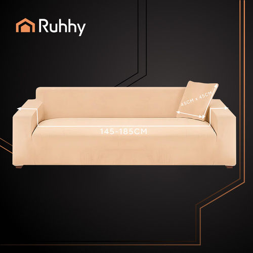 Ruhhy 26031 Beige Sofa Cover 145-185cm 18290-0