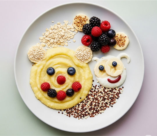 Biofresco Frucht-Gemüse-Püree Ohne Zuckerzusatz 110gr für 12+ Monate