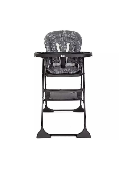 Joie Mimzy Snacker Klappbarer Baby Hochstuhl Grau