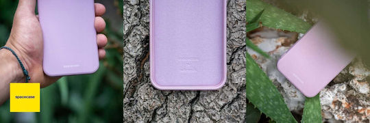 Spacecase Задна корица Силикон Лилав (Galaxy S21 5G)