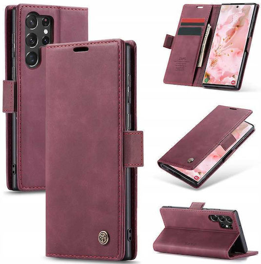 Spacecase Wallet Κόκκινο (Galaxy S23 Ultra)