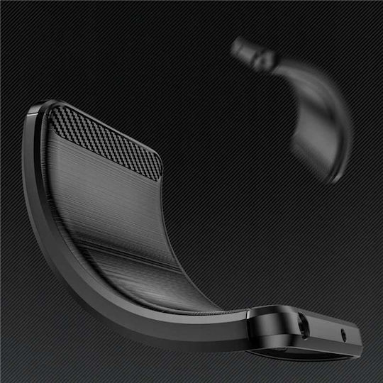Spacecase Carbon Задна корица Черен (Oppo A57 4G)
