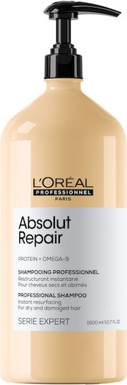 L'Oréal Professionnel Serie Expert Absolut Repair Σαμπουάν Αναδόμησης/Θρέψης για Ξηρά Μαλλιά Μαλλιά 1500ml