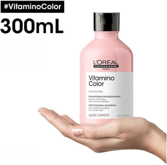 L'Oréal Professionnel Serie Expert Vitamino Color Resveratrol Σαμπουάν Ενυδάτωσης & Διατήρησης Χρώματος για Όλους τους Τύπους Μαλλιών 300ml