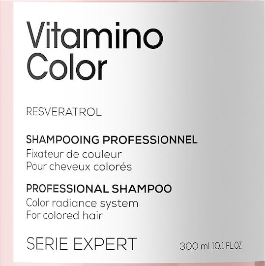 L'Oréal Professionnel Serie Expert Vitamino Color Resveratrol Σαμπουάν Ενυδάτωσης & Διατήρησης Χρώματος για Όλους τους Τύπους Μαλλιών 300ml