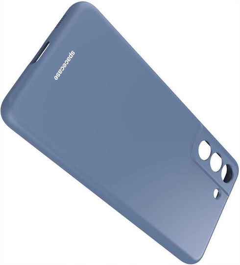 Spacecase Back Cover Silicon Albastru (Galaxy S21 FE 5G - Galaxy S21 FE 5G)