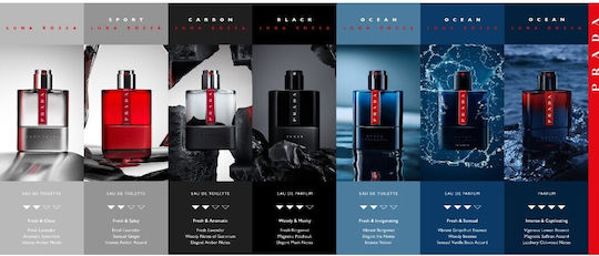 Prada Luna Rossa Ocean Eau de Parfum Refillable 100ml
