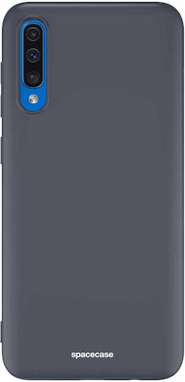 Spacecase Back Cover Σιλικόνης Μαύρο (Galaxy A50)
