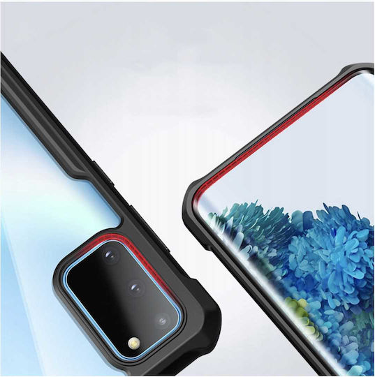 Spacecase Back Cover Πλαστικό / Σιλικόνης Μαύρο (Galaxy S20)