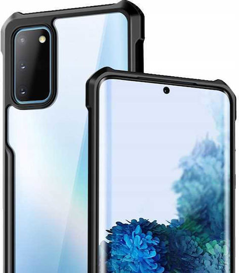 Spacecase Back Cover Πλαστικό / Σιλικόνης Μαύρο (Galaxy S20)