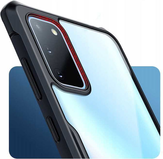 Spacecase Back Cover Πλαστικό / Σιλικόνης Μαύρο (Galaxy S20)