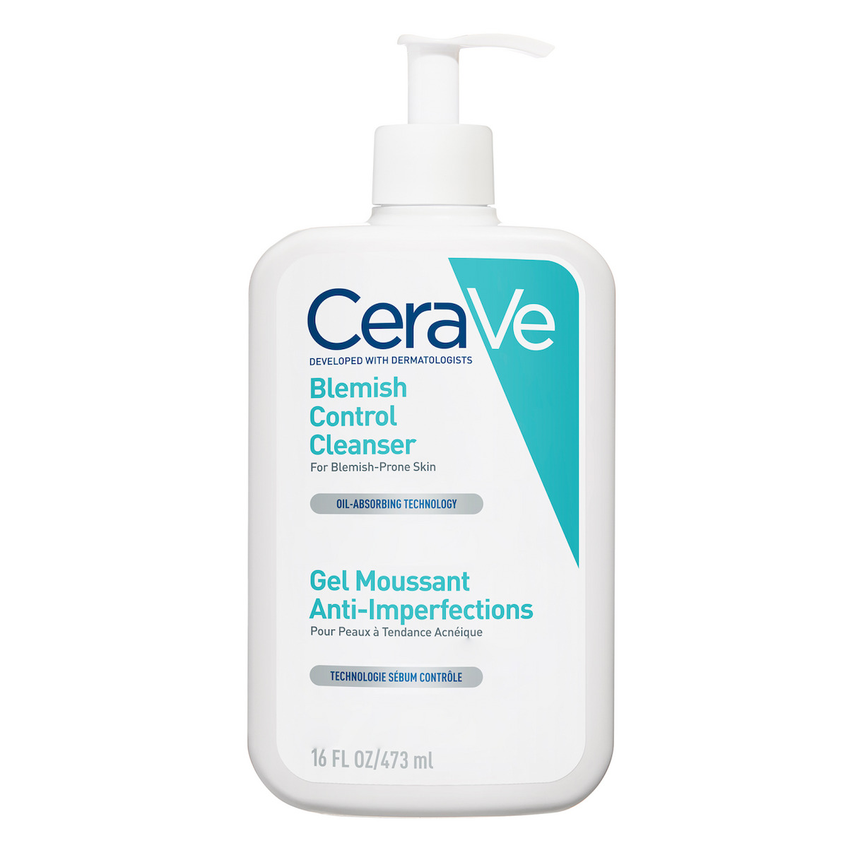 CeraVe Blemish Control Gel Καθαρισμού Προσώπου για Ακνεϊκές Επιδερμίδες 473ml