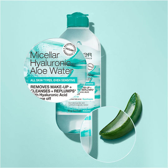 Garnier Hyaluronic Micellar Water Αφαίρεσης Μακιγιάζ Προσώπου & Ματιών 400ml
