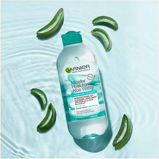 Garnier Hyaluronic Micellar Water Αφαίρεσης Μακιγιάζ Προσώπου & Ματιών 400ml