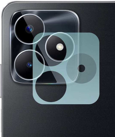 Spacecase Προστασία Κάμερας Tempered Glass Μαύρο για το Realme C51, Realme C53