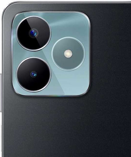 Spacecase Προστασία Κάμερας Tempered Glass Μαύρο για το Realme C51, Realme C53