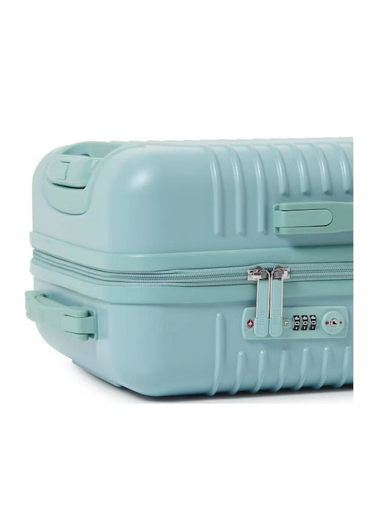 Tous Mittlerer Reisekoffer Turquoise mit 4 Rädern Höhe 59,5 cm