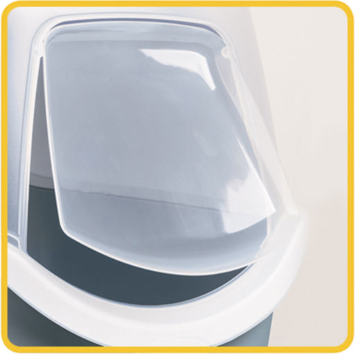 Stefanplast Cathy Τουαλέτα Γάτας Κλειστή Γαλάζια Μ56 x Π40 x Υ40cm