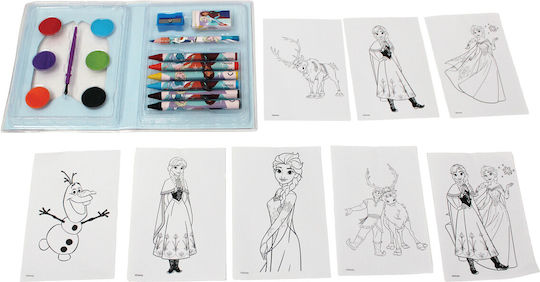Disney Frozen Idyllic Σετ Ζωγραφικής 24τμχ