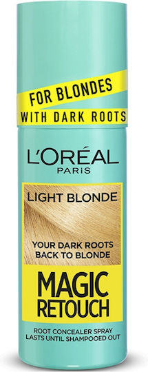 L'Oreal Paris Magic Retouch Προσωρινή Βαφή Μαλλιών σε Spray Light Blonde 75ml