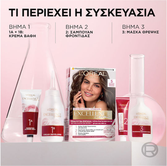 L'Oreal Paris Excellence Intense Боя За Коса 9.3 Рус 48ml