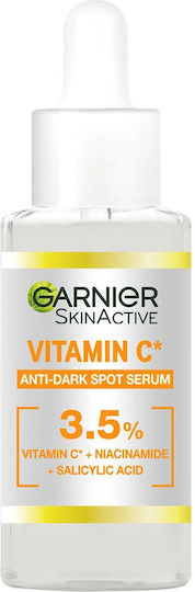 Garnier Skinactive Vitamin C Glow Booster Προσώπου με Βιταμίνη C & Νιασιναμίδη για Λάμψη & Πανάδες 30ml
