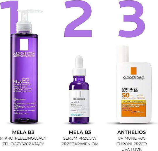 La Roche Posay Mela B3 Serum Face with Niacinamide for Dark Spots 50ml