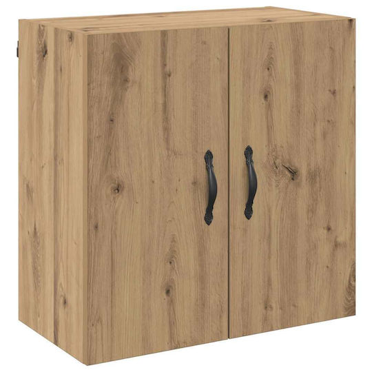 vidaXL Badezimmerschrank B60xT31xH60cm Eiche