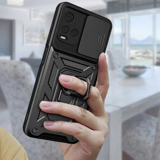 Spacecase Back Cover Μαύρο (Vivo Y21s)
