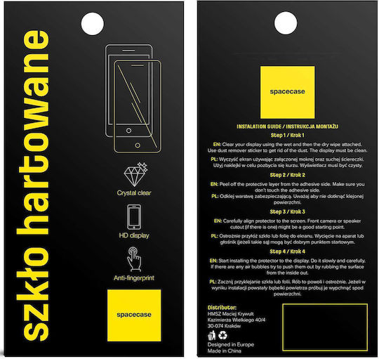 Spacecase 5D Tempered Glass (Pocophone F1)