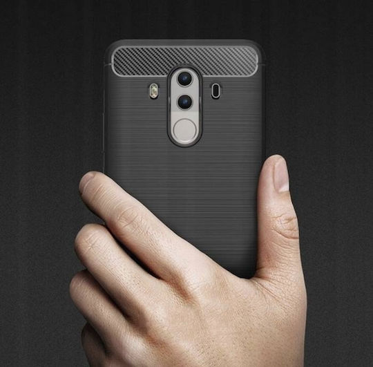 Spacecase Carbon Back Cover Silicon Negru (Huawei Mate 10 Pro)