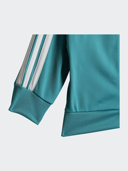 Kinder Sweatpants Set - Jogginganzug Black/Green 2Stück Essentials