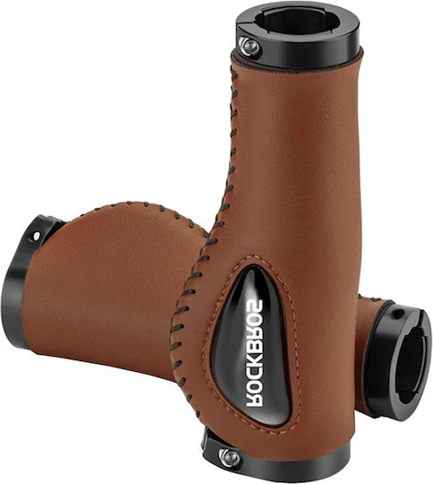 Rockbros 40720001002 Mânere pentru ghidon de bicicletă în Culoare Maro