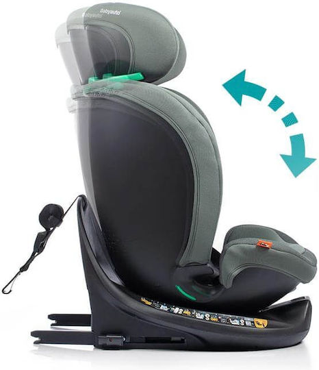 Babyauto Kanda iFix Детско Столче за Кола i-Размер с Isofix Jet Black 0-36 кг