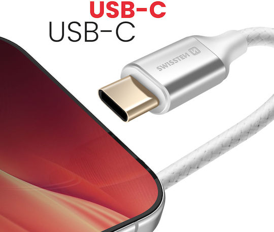 Swissten Usb-c To 3.5 Mm Jack Audio Adapter Smartphones Tablets White
