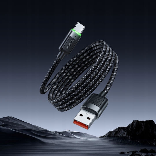 Mcdodo Magnetic USB 2.0 Cable USB-C male - USB-A 100W PD Μαύρο 1.2m 556Z72