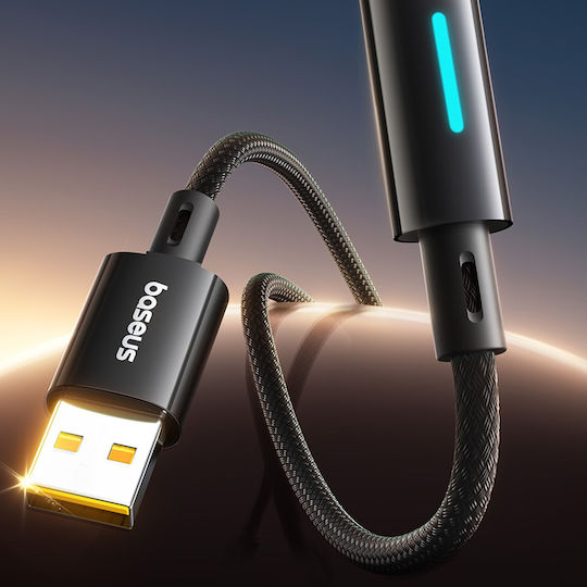 Baseus Charging USB 2.0 Kabel USB-C männlich - USB-A 100W Schwarz 1m