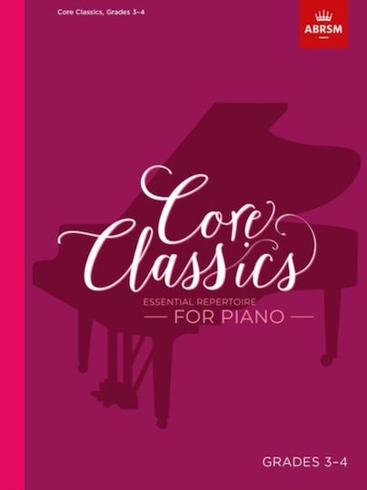 ABRSM Core Classics Grades 3-4 Theory Book for Piano