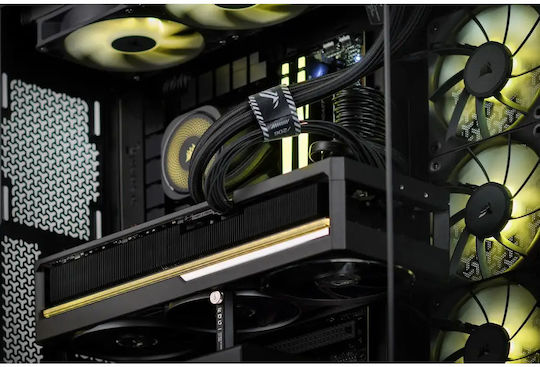 Actina Гейминг Настолен Компютър Ryzen 7-9800X3D 64GB DDR5 2TB SSD GeForce RTX 5090 Без Операционна Система