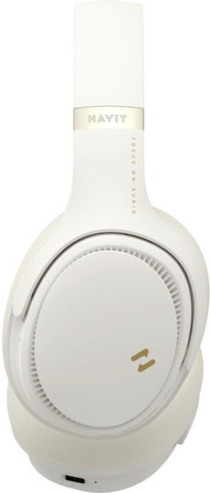 Havit H630BT PRO Wireless / Wired Over Ear Headphones with 50 hours of Operation Butter Yellow