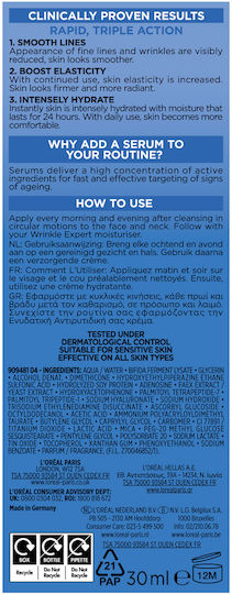 L'Oreal Paris Collagen Specialist Serum Hidratant și Anti-îmbătrânire pentru Față cu Colagen 30ml
