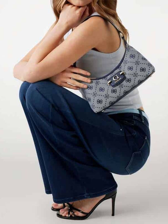 Damentasche Schultertasche Marineblau