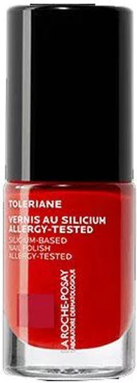 La Roche Posay Toleriane Silicium Гланцов Дълготраен Лак За Нокти 22 Червено Coquelocot 6ml