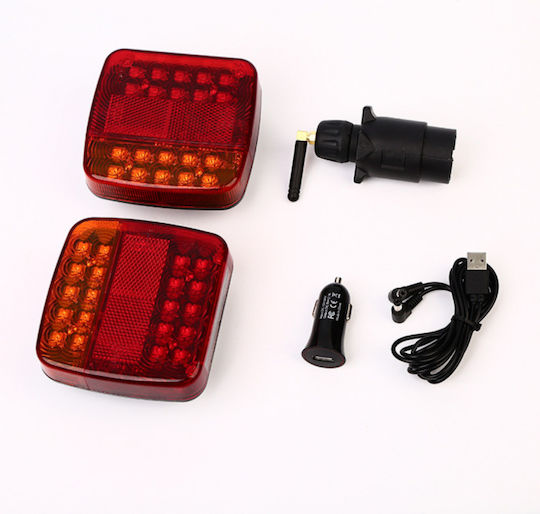 Комплект фарове за ремарке LED с винтове 12V 1бр