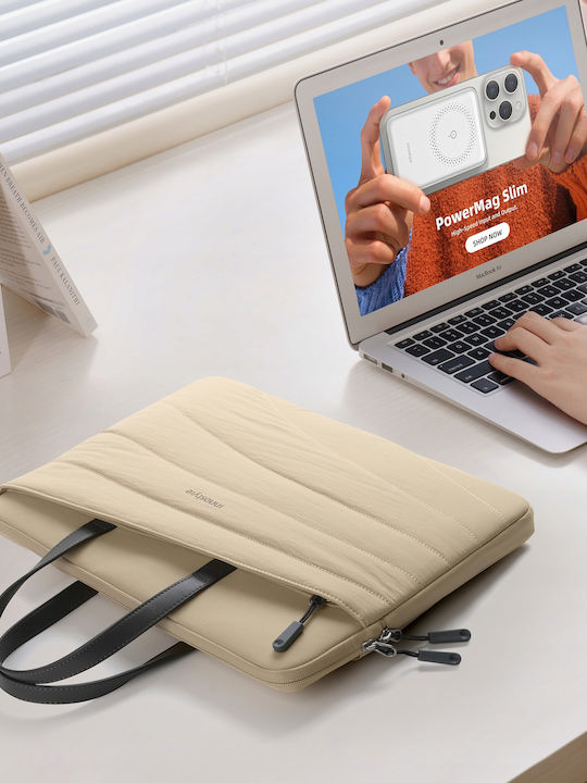 Innostyle Wasserdicht Tasche für Laptop 16" in Beige Farbe S600KH-16