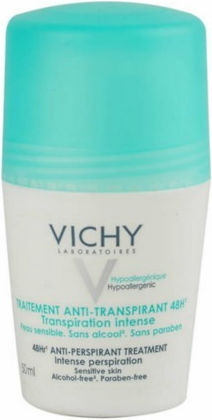 Vichy Anti-Transpirant Treatment Интензивен Дезодорант 48ч Рол-он 50мл