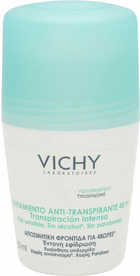 Vichy Anti-Transpirant Treatment Интензивен Дезодорант 48ч Рол-он 50мл