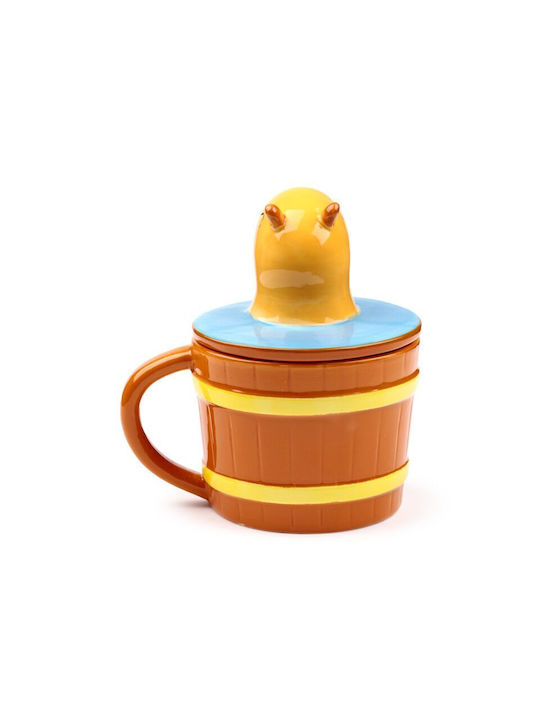 Puckator Cană Ceramică Cu Capac 300ml